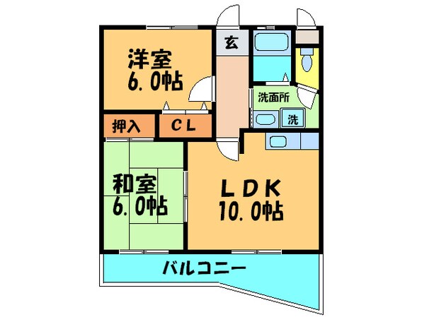 アベニュ－鶴見の物件間取画像